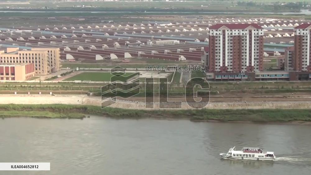 Greenhouse farm in North Korea