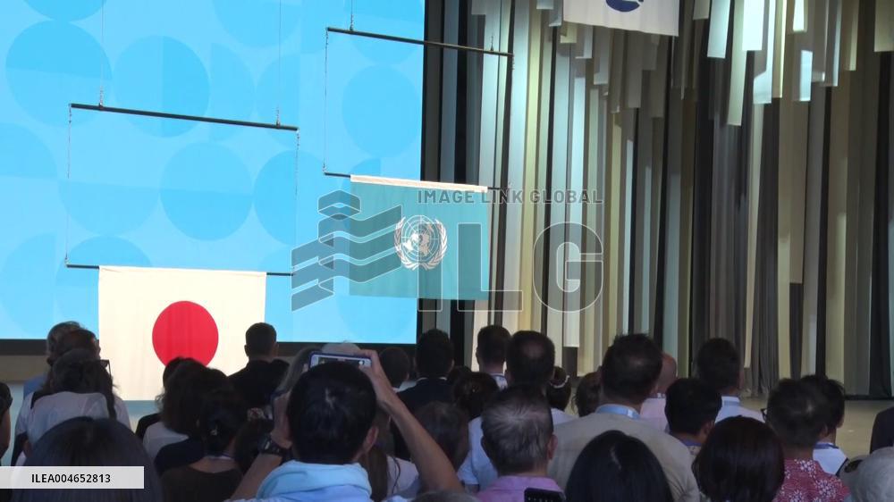 [Breaking News]U.N. chief at Osaka expo