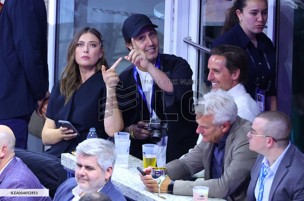 US Open - Celebs In The Stands