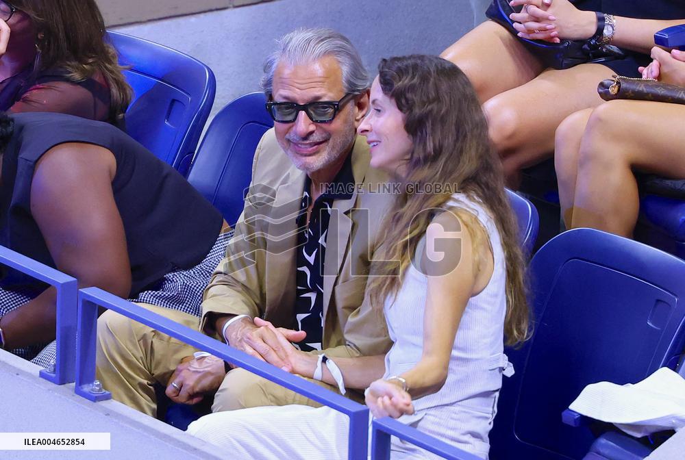 US Open - Celebs In The Stands