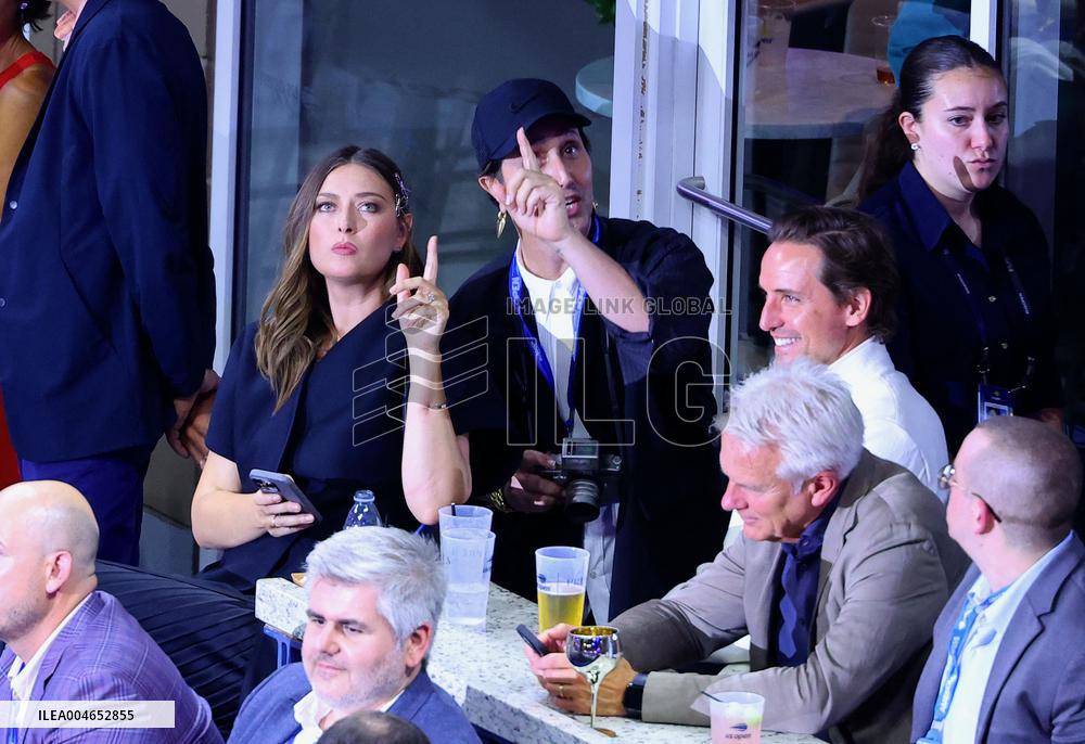 US Open - Celebs In The Stands