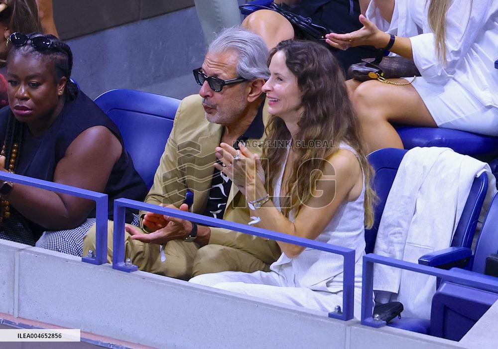 US Open - Celebs In The Stands