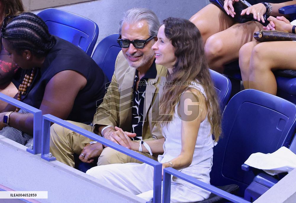 US Open - Celebs In The Stands