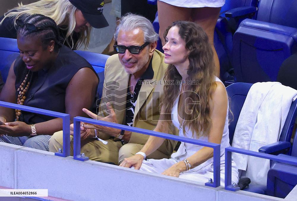 US Open - Celebs In The Stands