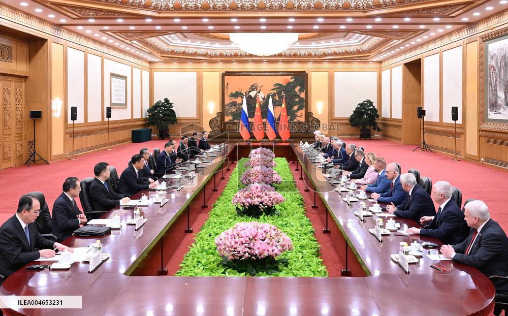 Xi Jinping Meets Russian State Duma Chairman - Beijing