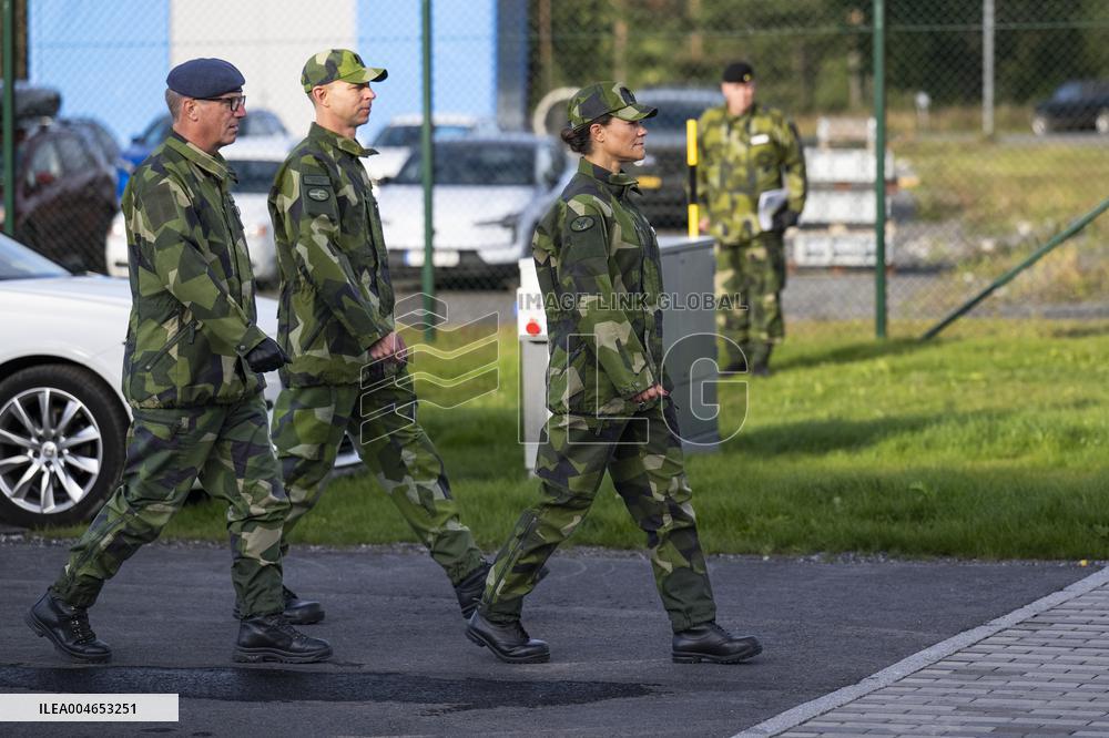 CROWN PRINCESS IN UMEA