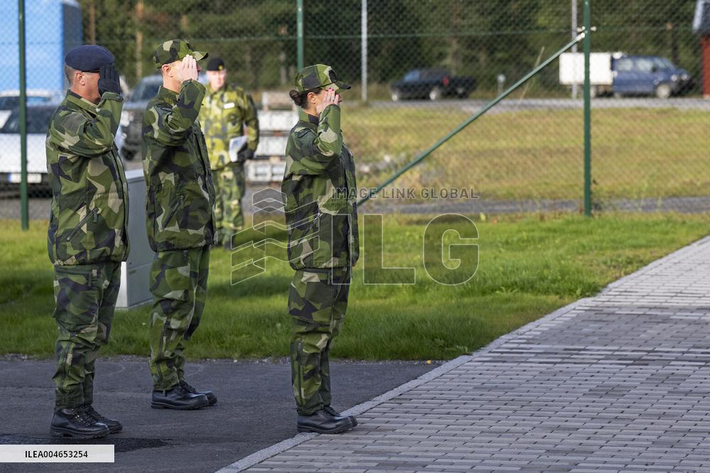 CROWN PRINCESS IN UMEA