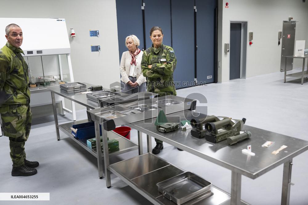 CROWN PRINCESS IN UMEA