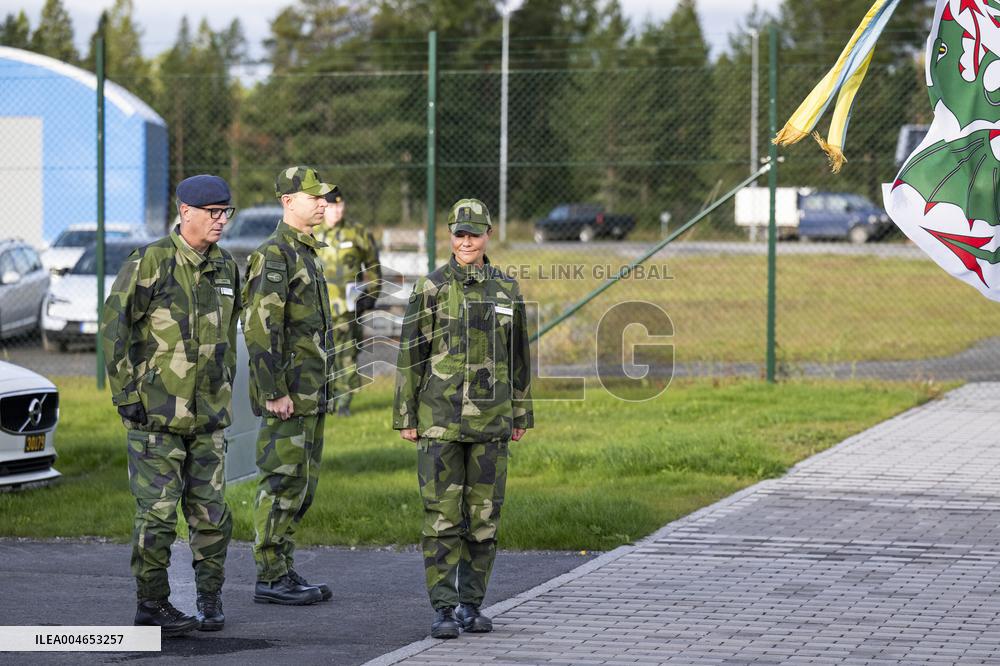 CROWN PRINCESS IN UMEA