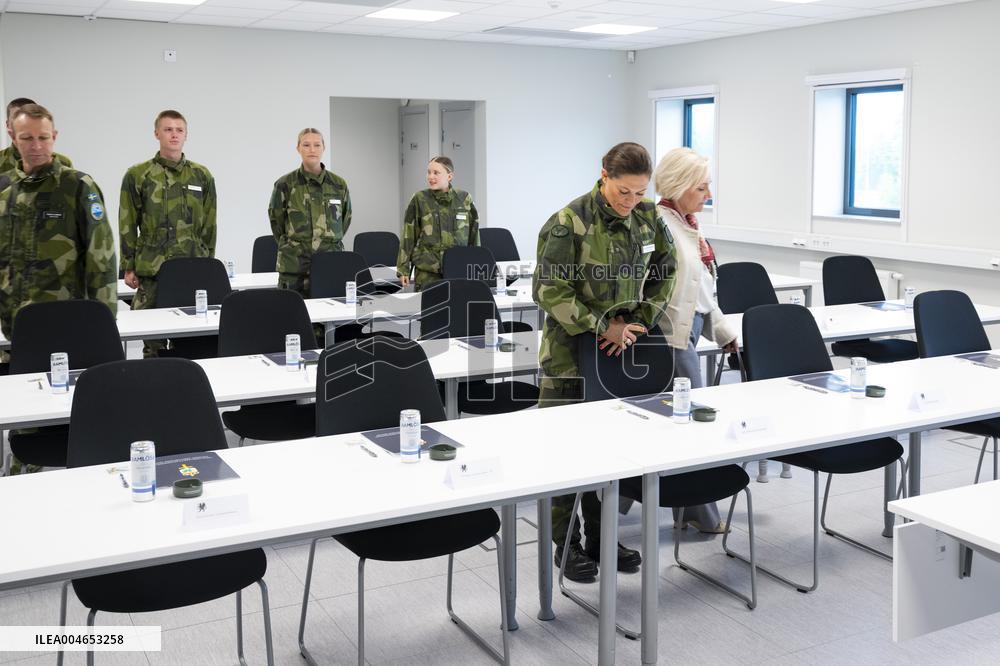 CROWN PRINCESS IN UMEA