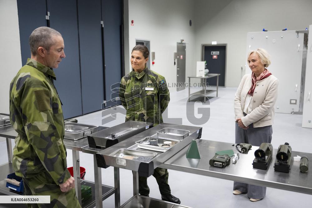 CROWN PRINCESS IN UMEA