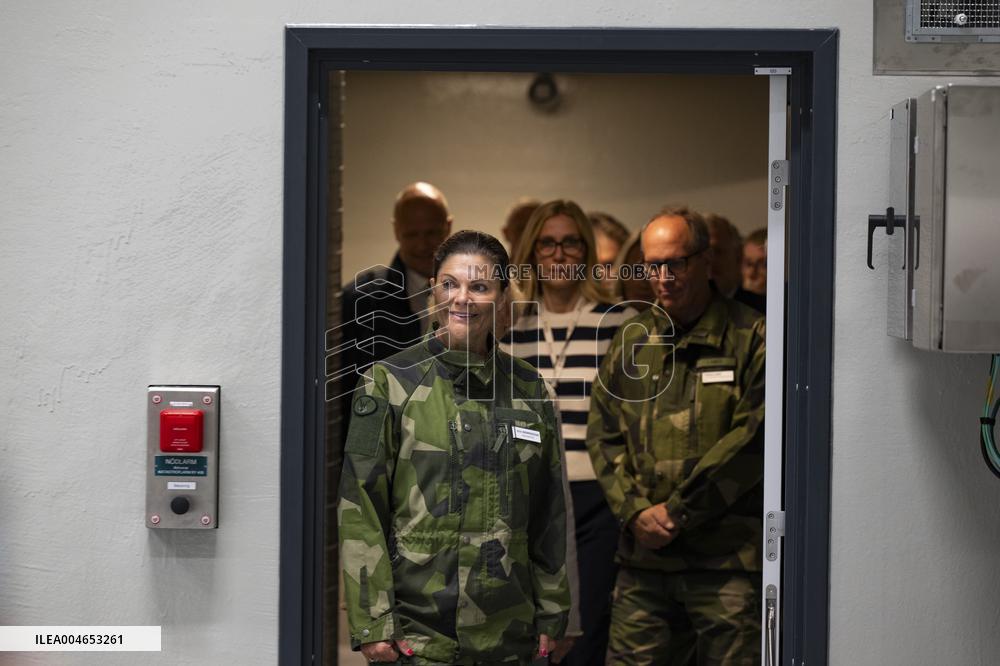 CROWN PRINCESS IN UMEA