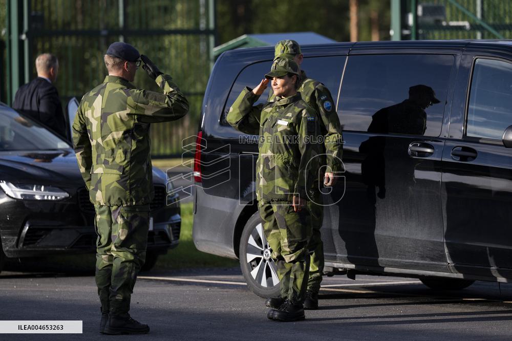 CROWN PRINCESS IN UMEA