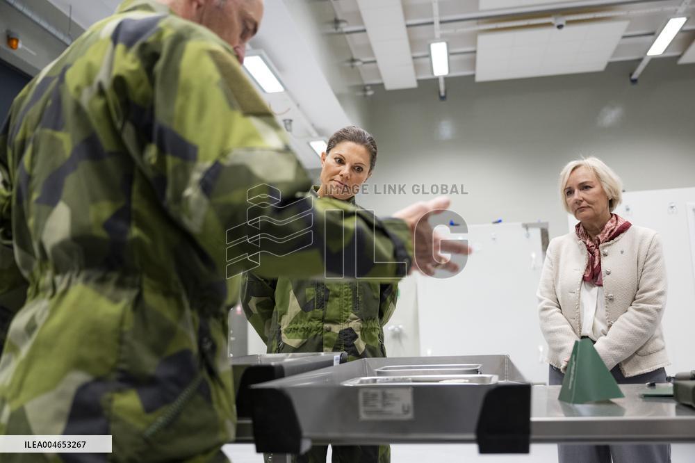 CROWN PRINCESS IN UMEA