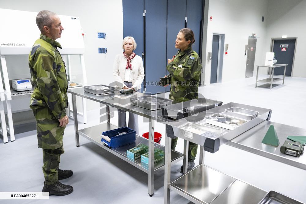 CROWN PRINCESS IN UMEA