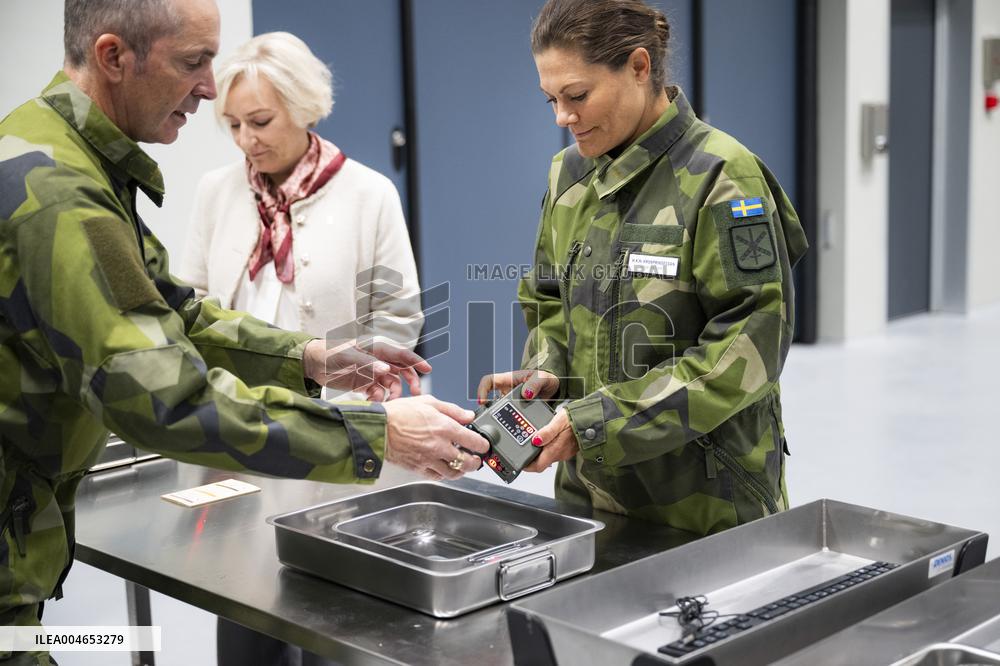 CROWN PRINCESS IN UMEA