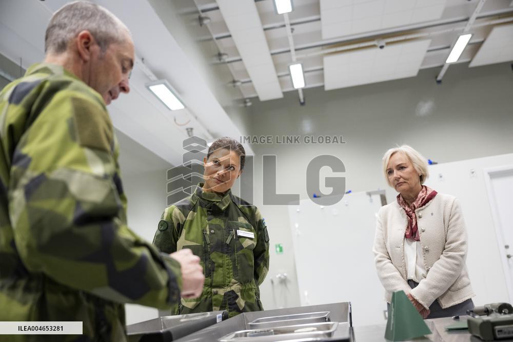 CROWN PRINCESS IN UMEA