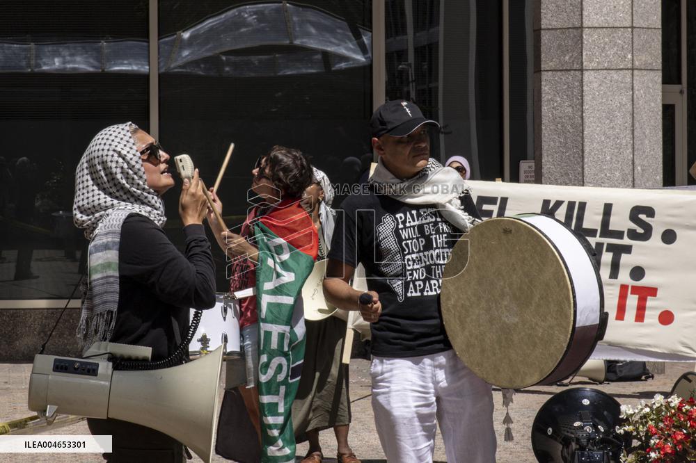 Media Protest For Gaza - Washington DC
