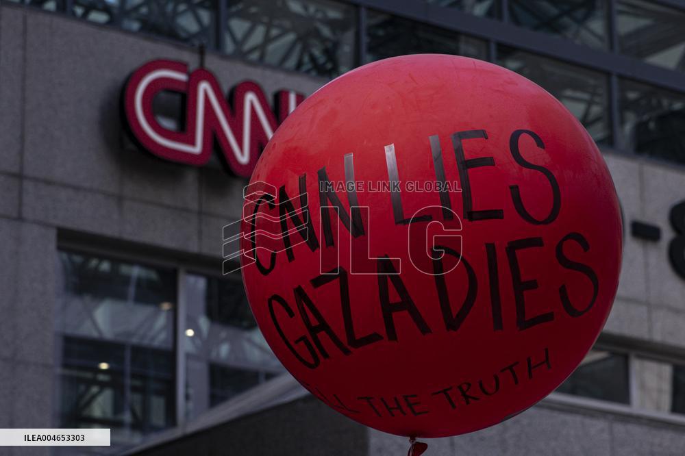 Media Protest For Gaza - Washington DC