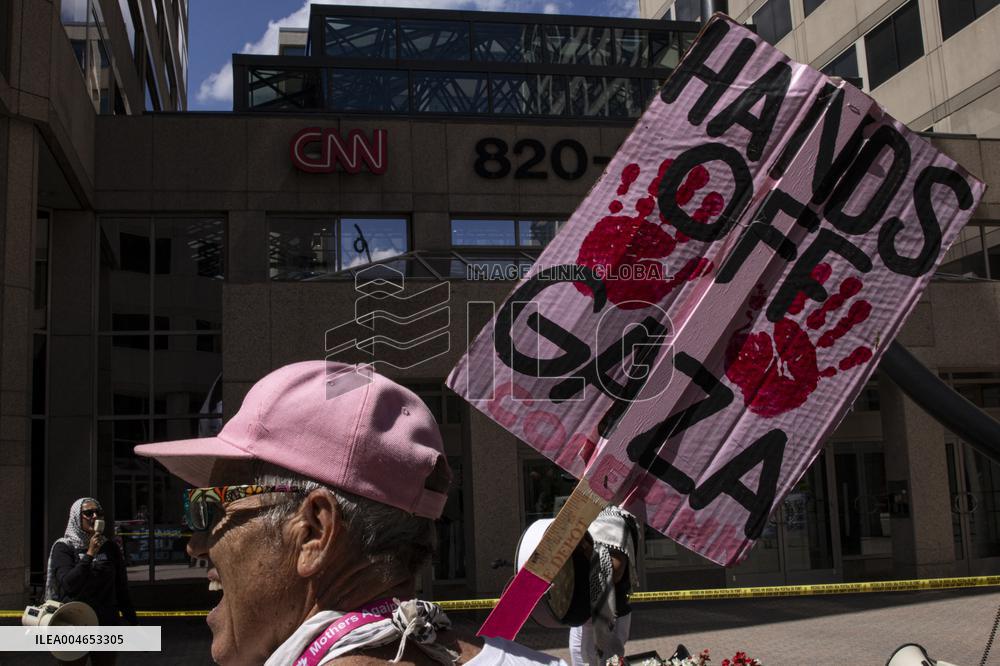 Media Protest For Gaza - Washington DC