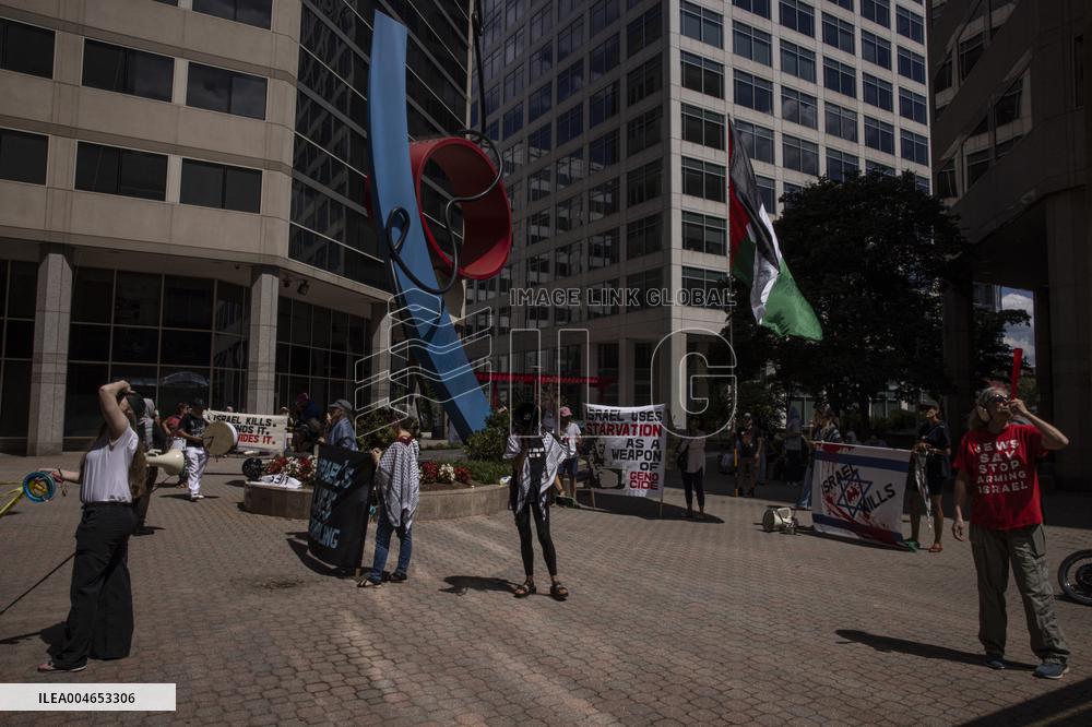 Media Protest For Gaza - Washington DC