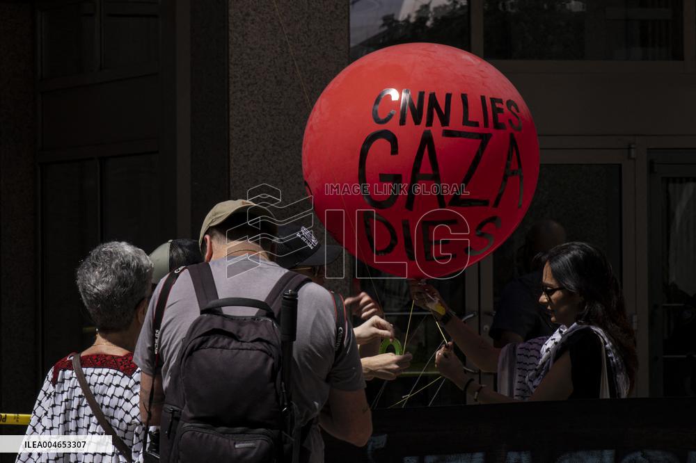 Media Protest For Gaza - Washington DC