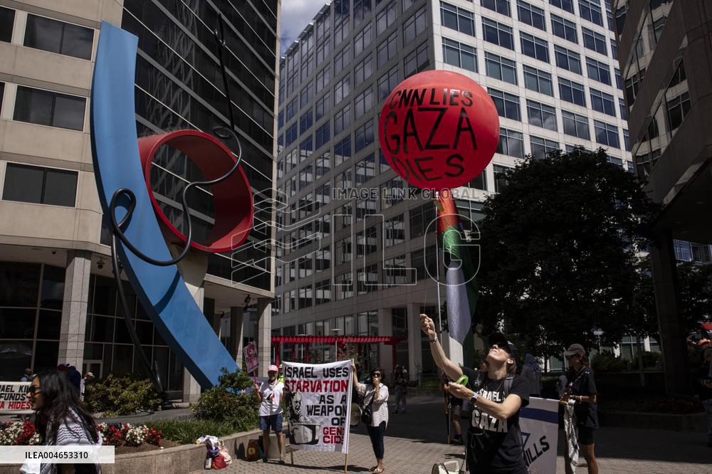 Media Protest For Gaza - Washington DC