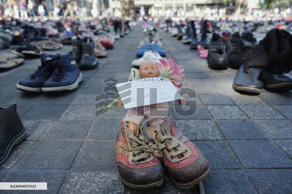 Utrecht Memorial Protest for Gazas Children - NLD