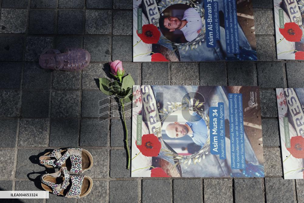 Utrecht Memorial Protest for Gazas Children - NLD