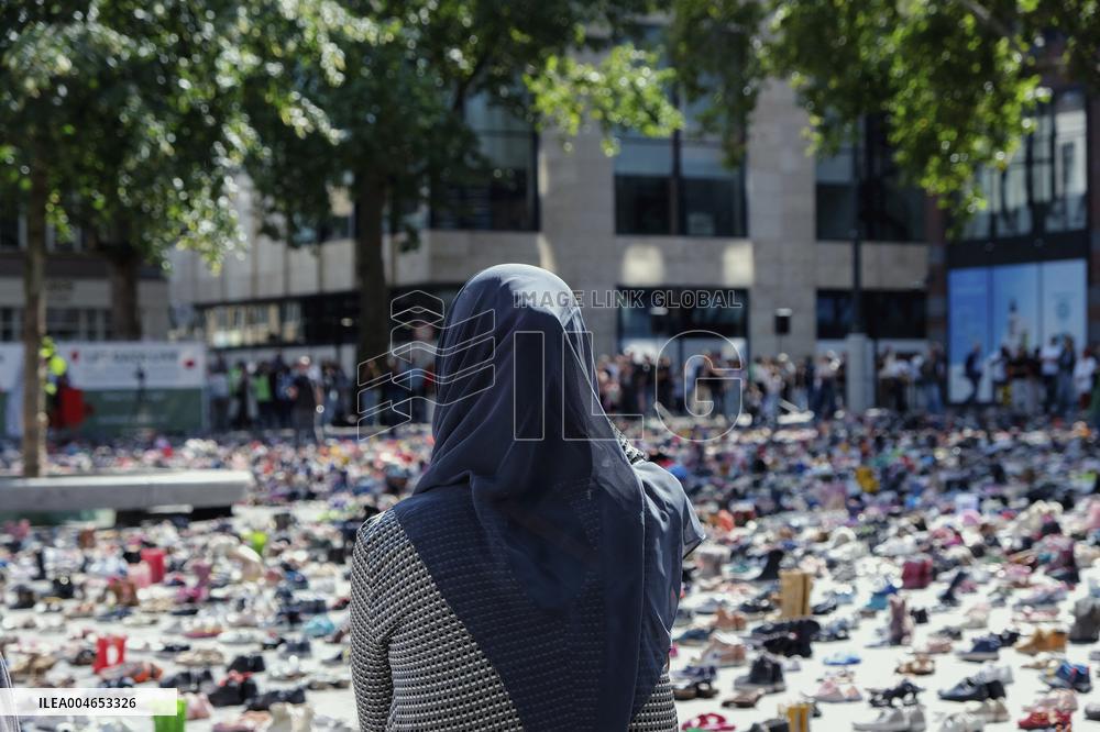 Utrecht Memorial Protest for Gazas Children - NLD