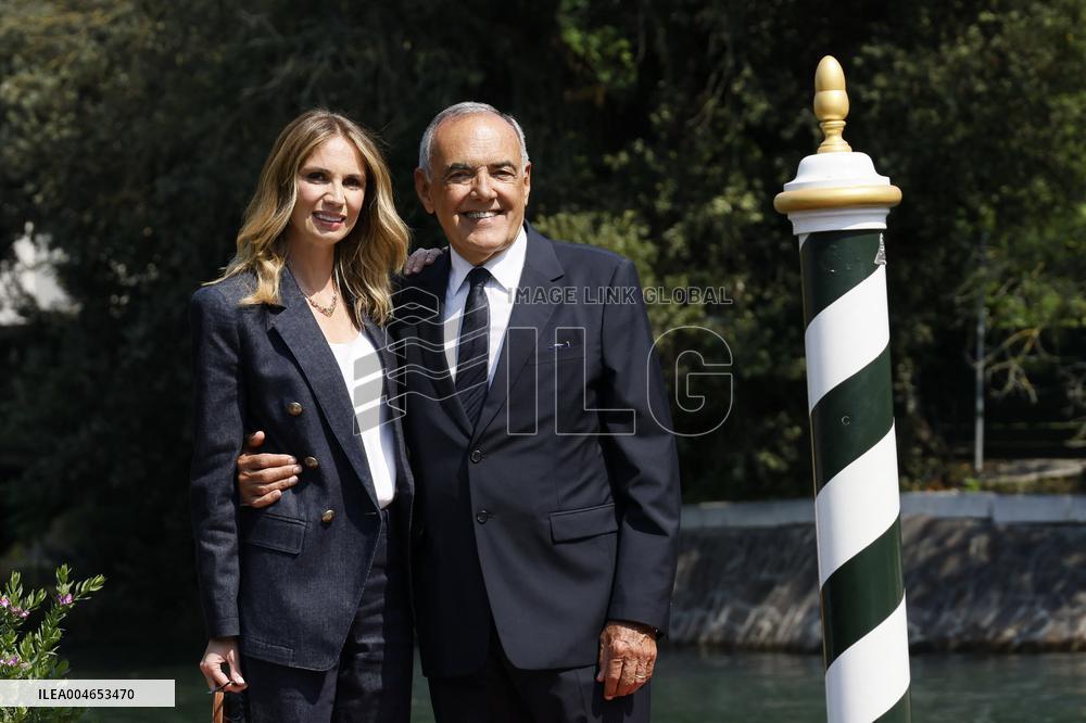 VENICE 82 Photocall Emanuela Fanelli, Alberto Barbera