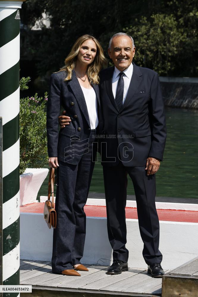 VENICE 82 Photocall Emanuela Fanelli, Alberto Barbera
