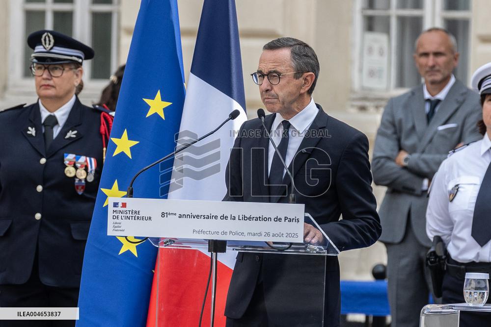 81st anniversary of the Liberation of Paris
