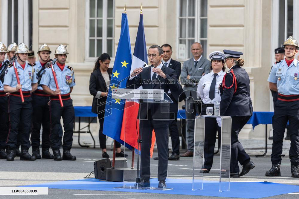 81st anniversary of the Liberation of Paris