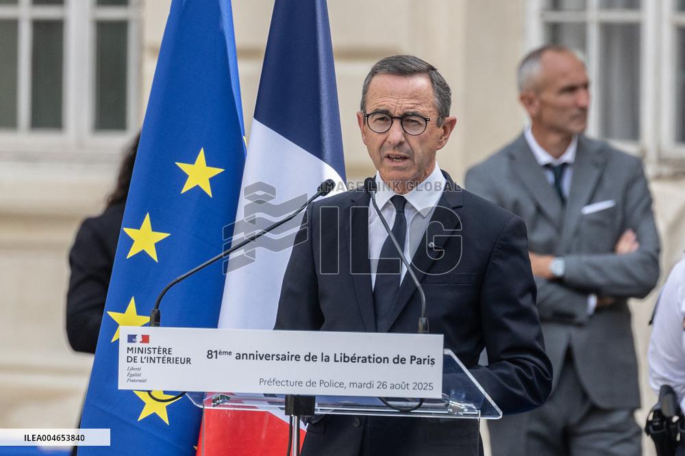 81st anniversary of the Liberation of Paris