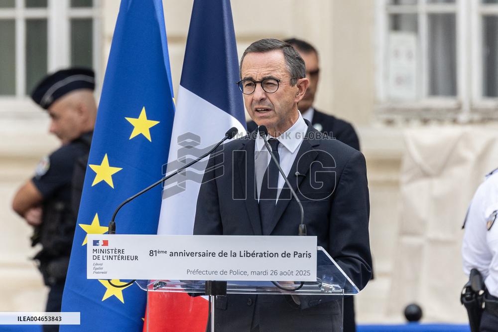 81st anniversary of the Liberation of Paris
