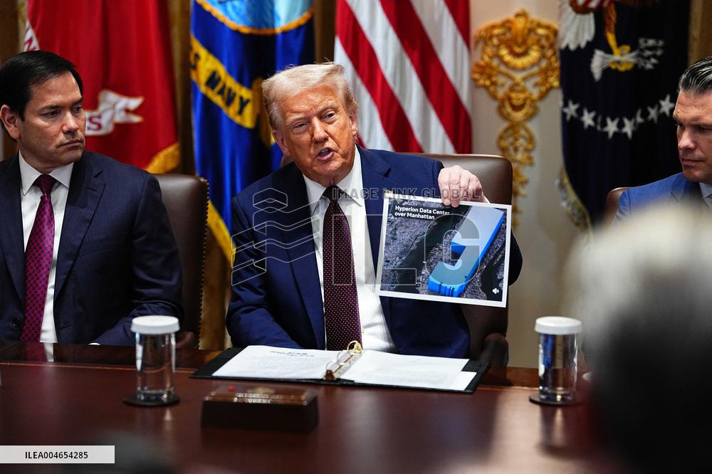 President Trump Chairs a Cabinet Meeting at the White House