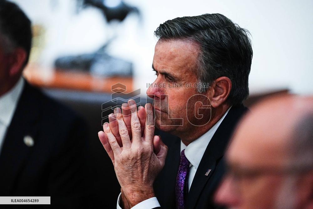 President Trump Chairs a Cabinet Meeting at the White House