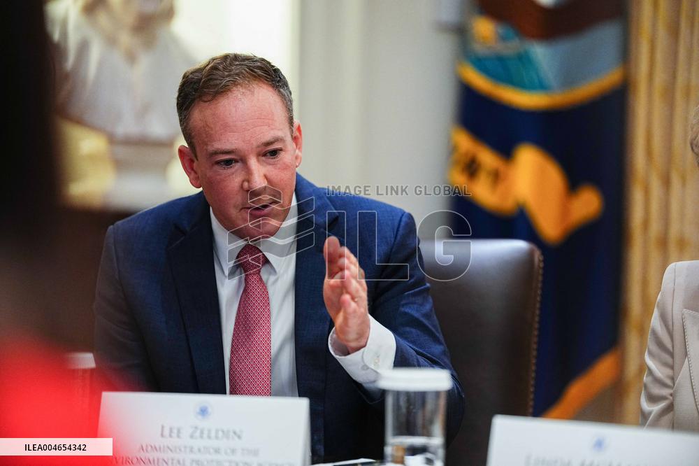 President Trump Chairs a Cabinet Meeting at the White House