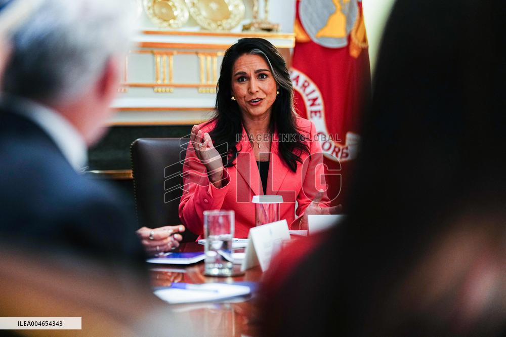 President Trump Chairs a Cabinet Meeting at the White House