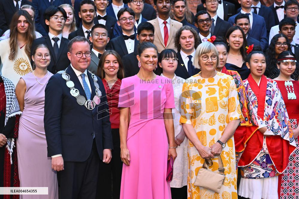CROWN PRINCESS AT THE STOCKHOLM JUNIOR WATER PRIZE