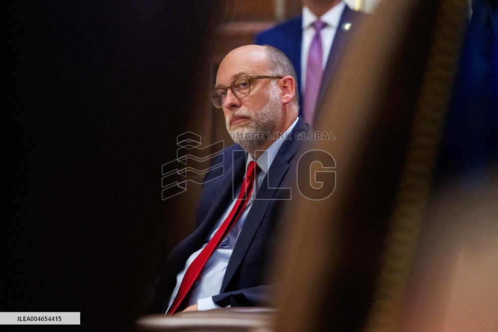 President Trump Chairs a Cabinet Meeting at the White House