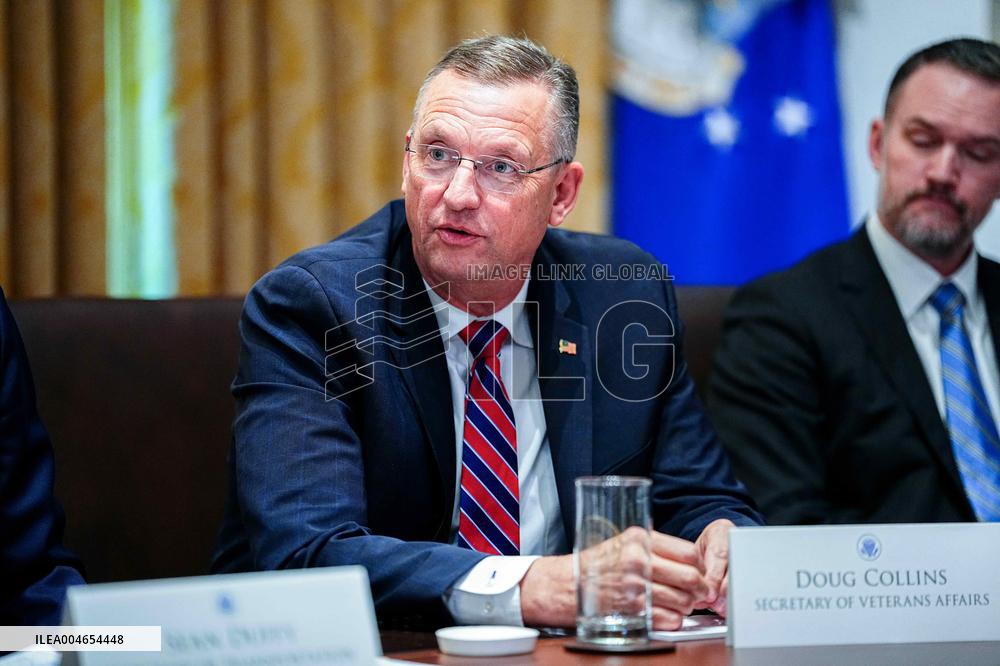 President Trump Chairs a Cabinet Meeting at the White House