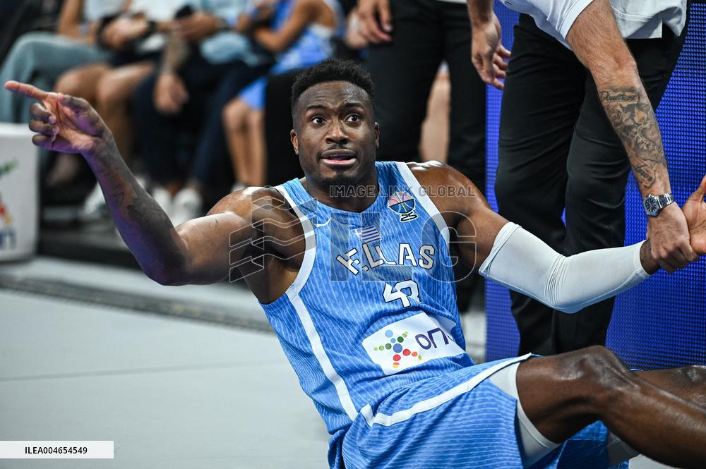 BASKET - Amichevole - Greece vs France