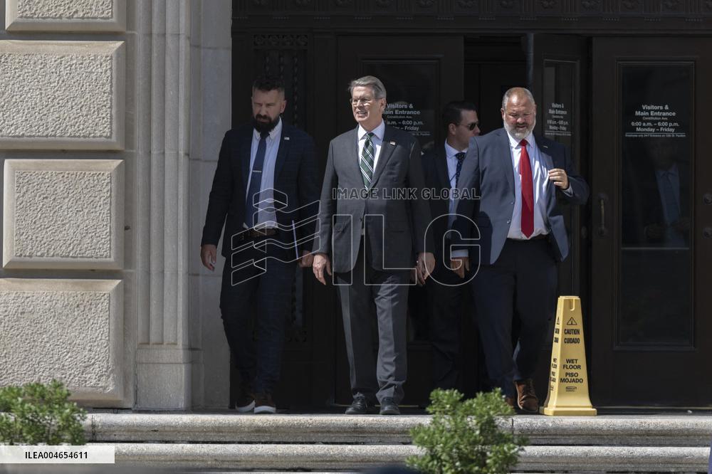 Scott Bessent, Gary Shapley and Joe Ziegler visit the IRS headquarters
