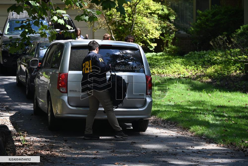 Bolton Home Search by the FBI