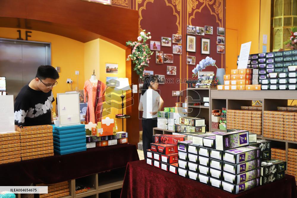 The SCO Demonstration Zone International Expo Center in Qingdao