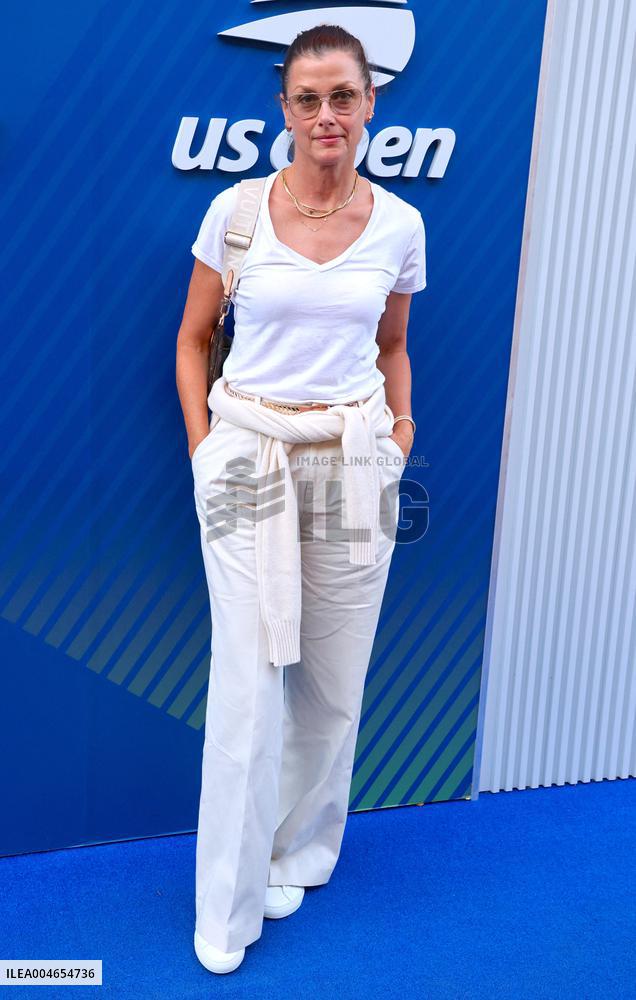 Celebs at the US Open in New York - Arrival