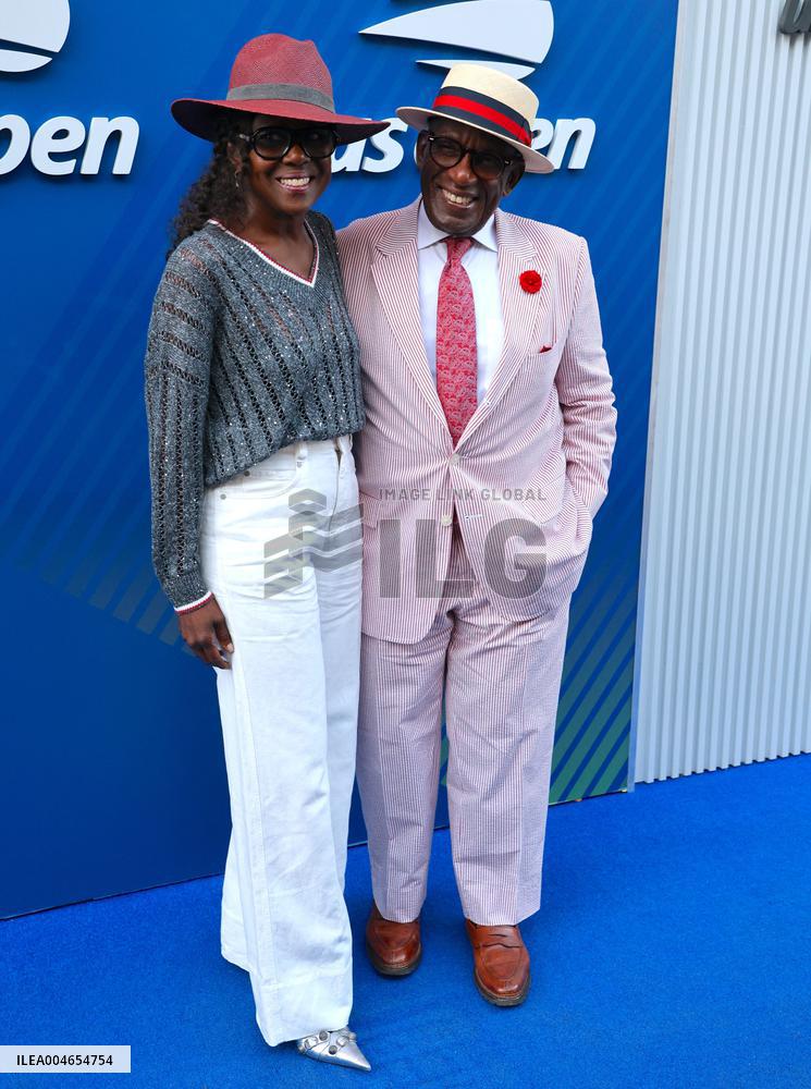 Celebs at the US Open in New York - Arrival