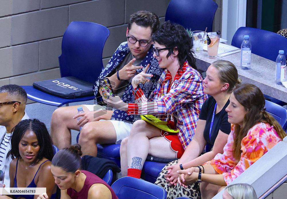 US Open - Celles In The Stands